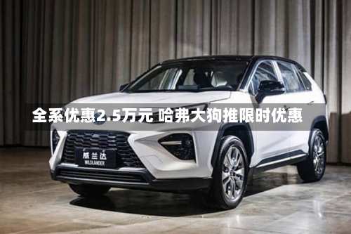 全系优惠2.5万元 哈弗大狗推限时优惠