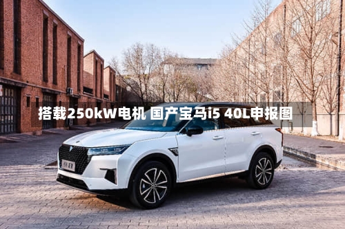 搭载250kW电机 国产宝马i5 40L申报图